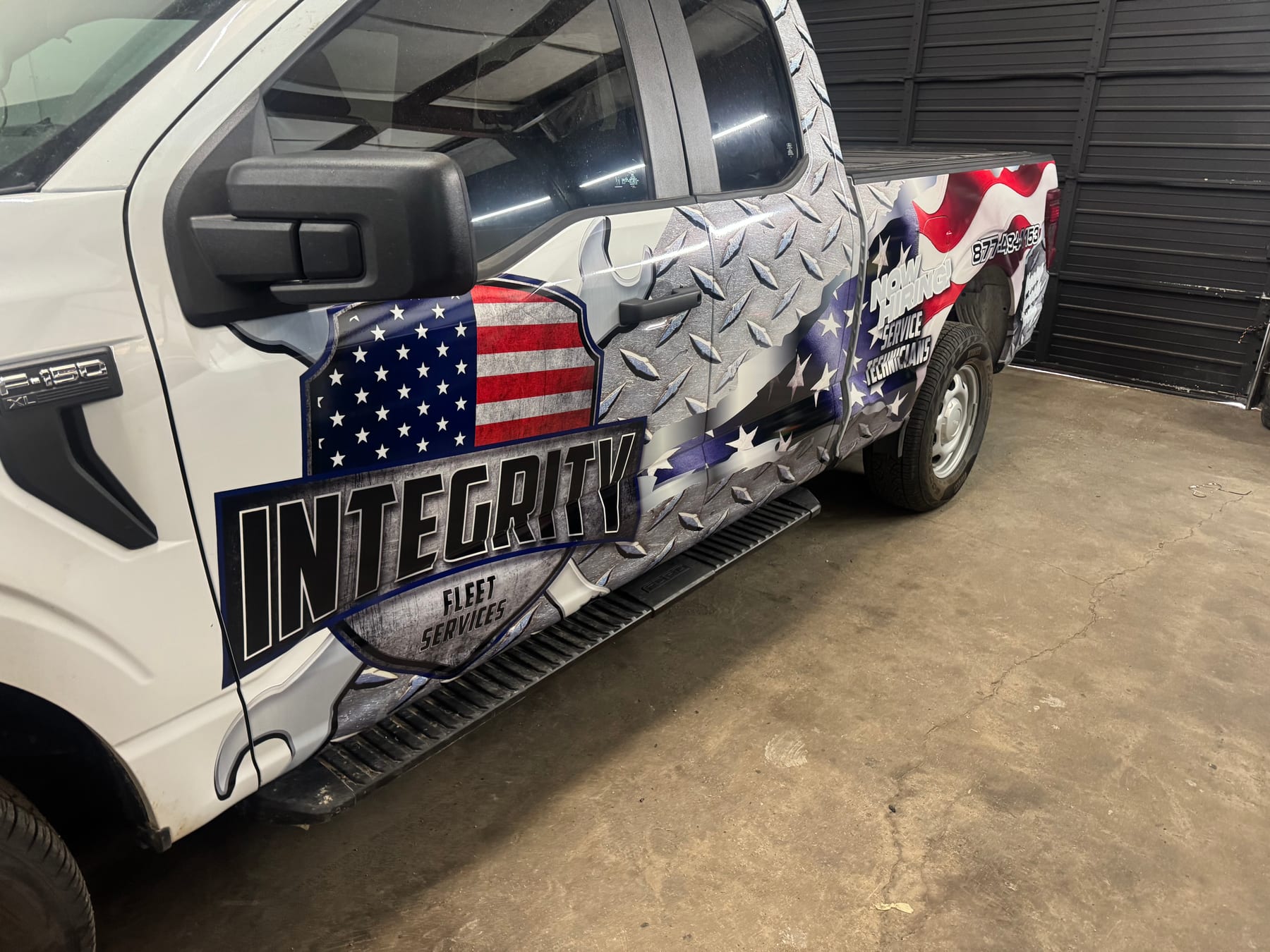 Commercial Fleet Service Truck Wrap
