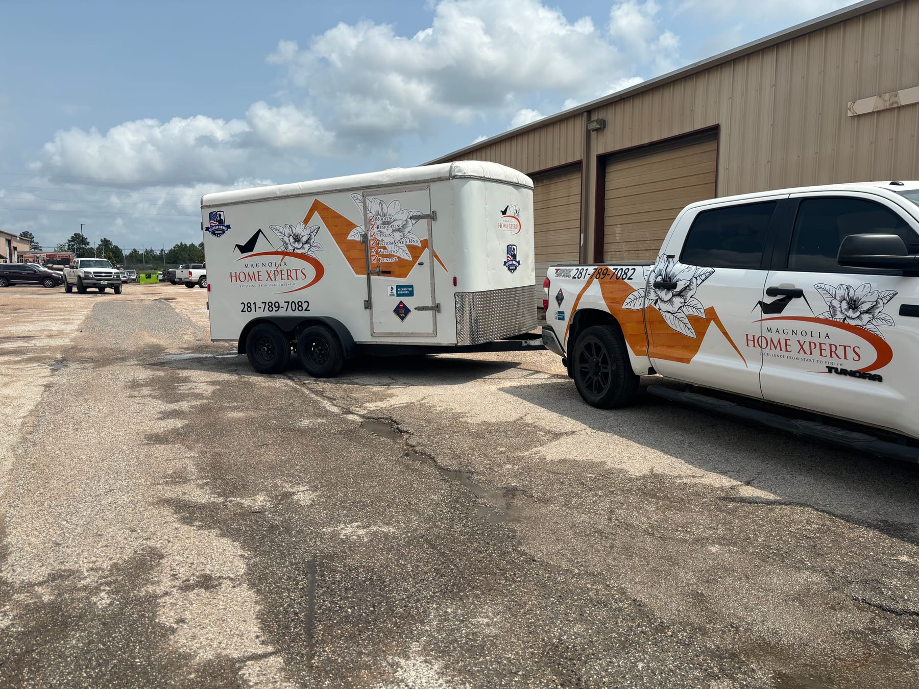 Home Services Truck And Trailer Fleet